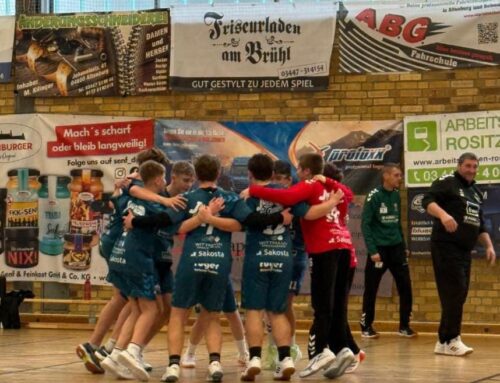 1. Sieg für die männl. Jugend C II